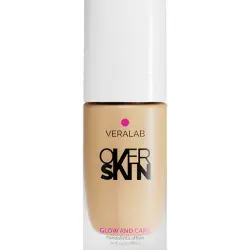 Base de Maquillaje Glow And Care 30 ml Overskin 08 MOCHA - MEDIUM