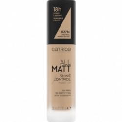Catrice Catrice Base de maquillaje All Matt Shine Control 027,Neutral, 30 ml