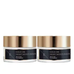ErthSkin London - Dúo de cremas de noche con oro de 24 quilates Cremas de noche 100 ml female