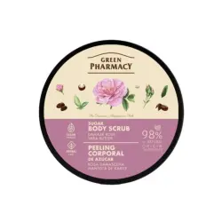 Green Pharmacy - Exfoliante corporal con azúcar - Rosa Damascena + Manteca de Karité