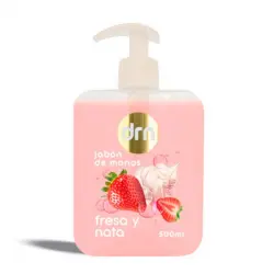Jabón Liquido Manos Fresa Y Nata