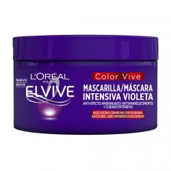 L'Oréal Paris - Mascarilla Intensiva Violeta Matizadora Para El Pelo Con Mechas Elvive