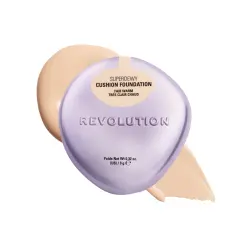 Makeup Revolution - Base de maquillaje en cushion Superdewy - Fair Warm