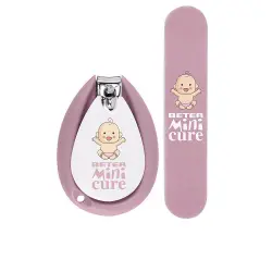 Mini Cure Cuidado Uñas Bebés Rosa lote 2 pz