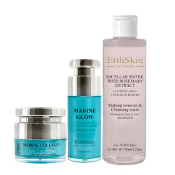 Trío marino Rosemary Glow Set de tratamiento facial