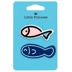 Little Princess Set 2 Clips Fishy