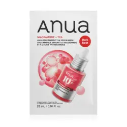 Anua - Mascarilla facial anti-manchas Niacinamide TXA
