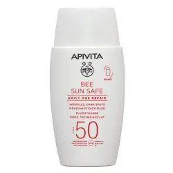Bee Sun Safe Fluido Facial Reparación Antiedad SPF50 50 ml