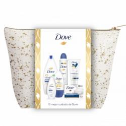 Dove Neceser Brillos Dorados para Mujer Original