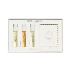 Eau de parfum botanical series luxury sample collection goldfield & banks(isolée) 2 ml
