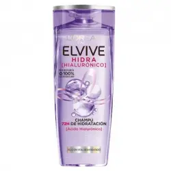 Elvive Duplo L'Oreal Paris Elvive Hidra Hialurónico Champú 72h de, 550 ml