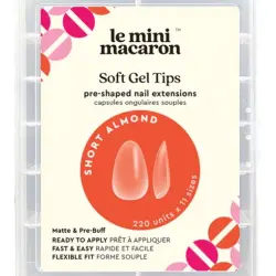 Extensiones de Uñas Medium Almond Le Mini Macaron