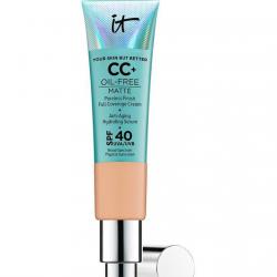 IT Cosmetics - Base De Maquillaje Antiedad Your Skin But Better CC+ Oil-Free Matte