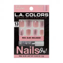 L.A Colors - Uñas postizas Nails On! - Party