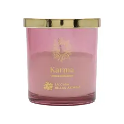 La Casa de los Aromas - Vela perfumada Karma - Ginger Bergamot