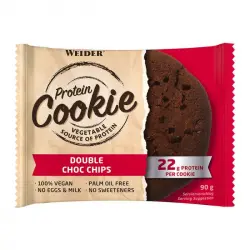 Protein Cookie Doble Choco Chips Snack de proteínas 90 gr