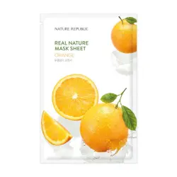 Real Nature Mascarilla con Extracto de Naranja 23 ml