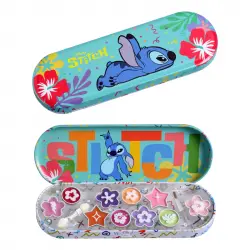 Set Metálico De Maquillaje Stitch 1 Unidad