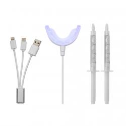 Unicskin - Kit Profesional Tratamiento Blanqueante Dental Unicled White Smile