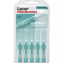 Lacer - 6 Cepillos Interdentales Recto Extrafino