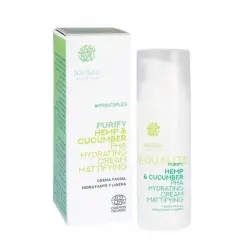 Naobay - Crema hidratante y matificante Purify Hemp and Cucumber