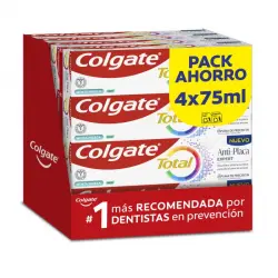 Pasta de dientes Total Plaque Anti-Placa Expert Menta Fresca 75 ml
