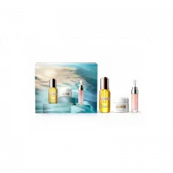Set The Glow The Lip Volumizer 7 Ml + The Renewal Oil 30 Ml + The Moisturizing Soft Cream 15 Ml