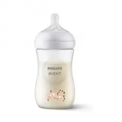 Avent Natural Response biberón jirafa 260 ml