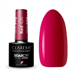 Claresa - Esmalte semipermanente Soak off - 426: Red