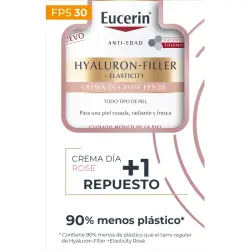 Crema Hyaluron-Filler + Elasticity Día Rosé SPF30 + Refill 50 ml