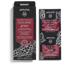 Express Beauty Mascarilla facial antiarrugas y reafirmante con uva Mascarilla Facial