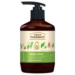 Green Pharmacy - Jabón de manos líquido - Aloe Vera y Aguacate