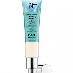 IT Cosmetics - Base De Maquillaje Antiedad Your Skin But Better CC+ Oil-Free Matte