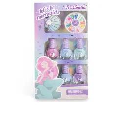 LET’S Be Mermaids Diseño De Uñas Estuche 7 pz