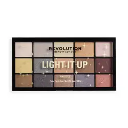 Makeup Revolution - Paleta de sombras Reloaded - Light It Up