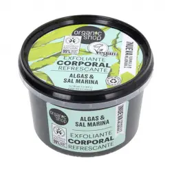 Organic Shop - Exfoliante corporal - Algas orgánicas y sal marina