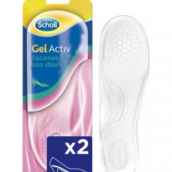 Scholl - Plantillas Mujer Tacones Uso Diario Gel Activ