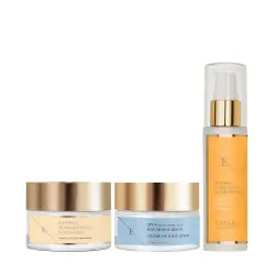 Strahlendes y LSF-Trío Set de tratamiento facial