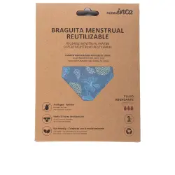 Braguita Menstrual absorción super #azul talla S