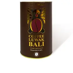 Café Kopi Luwak Bali 100% grano 50 gr