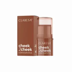 Claresa - Contorno en stick Cheek 2Cheek - 02: Milk Choco