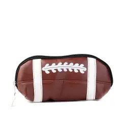 Estuche con forma de pelota de rugby 1 pz