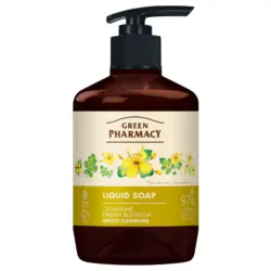 Green Pharmacy - Jabón de manos líquido - Celidonia + Flor de Tilo