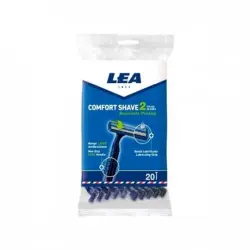 LEA Comfort Shave 2 Hojas 20 und Maquinilla Desechable