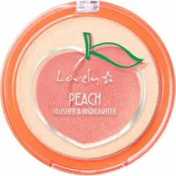 Lovely Peach Highlighting Blusher, 7 gr