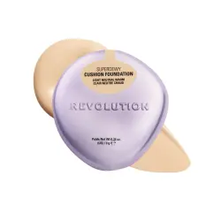 Makeup Revolution - Base de maquillaje en cushion Superdewy - Light Neutral Warm