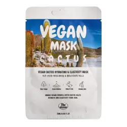 Mascarilla Facial Vegan Cactus Hydrating - Elasticity Mask 25 ml