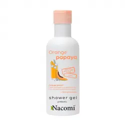 Nacomi - Gel de ducha energizante - Naranja y Papaya