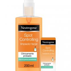 Neutrogena - Pack Cuidado Facial Visibly Clear Limpiadora Spot Proofing + Crema Hidratante