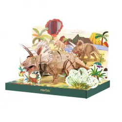 Puzzle Eco 3D Triceratops